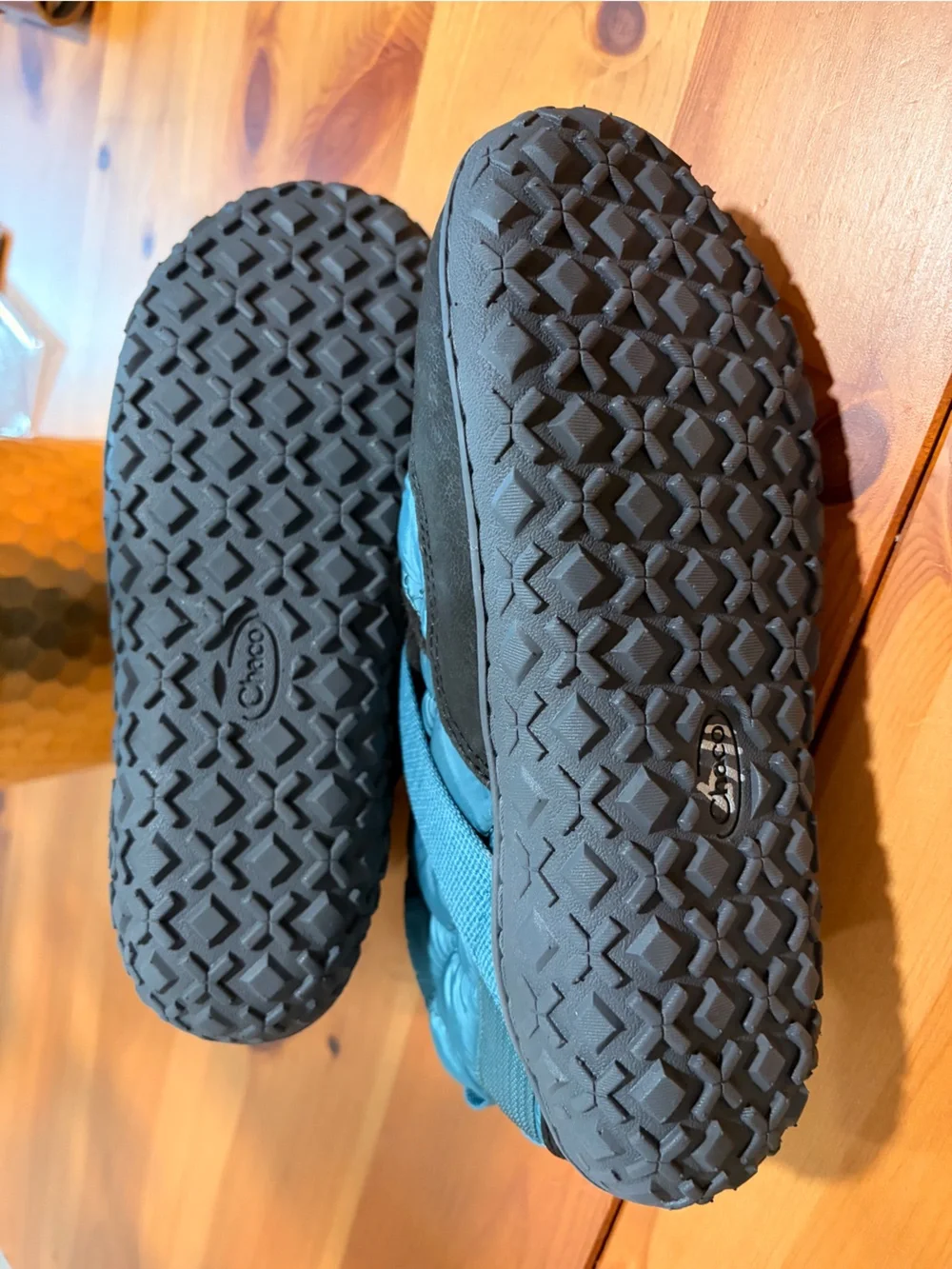 NWT Chaco Glacier Blue Ramble Puff Kids Ankle Boot